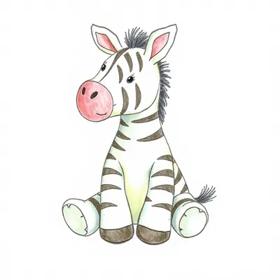 Fluffles Zebra (Small)