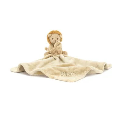 Personalised Fuddlewuddle Lion Soother