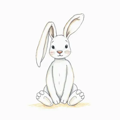 Bashful Saffron Bunny (Bag Charm)