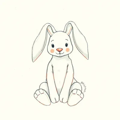 Bashful Forest Bunny (Bag Charm)