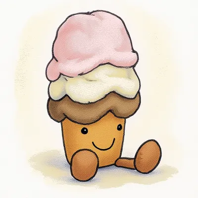 Amuseables Ice (Cream - Huge)