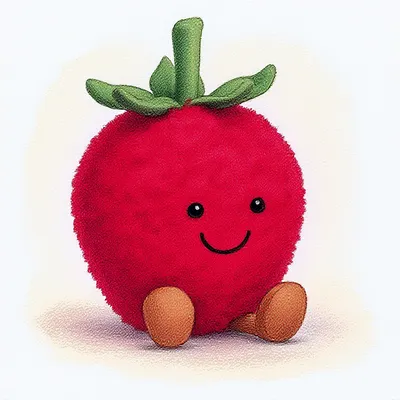 Amuseables Strawberry - Large