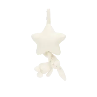 Bashful Bunny Musical Pull (Cream)