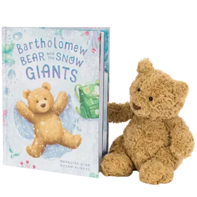 Bartholomew Bear and the Snow Giants Book and Bartholomew Bear (Medium)