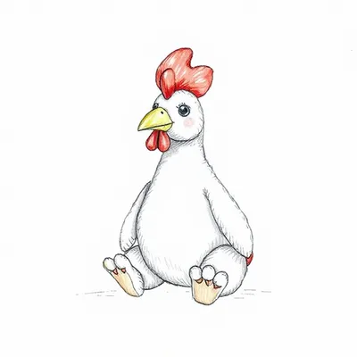 Folly Rooster (Cream)