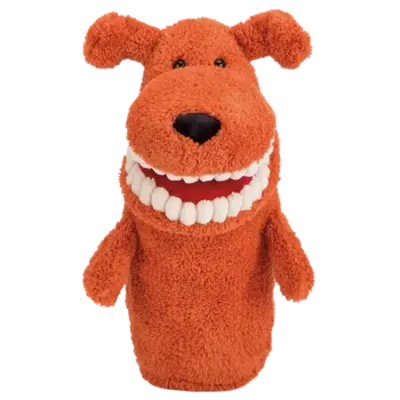 Toothy Mutt Hand Puppet