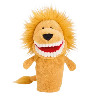 Toothy Lion Hand Puppet