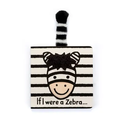 If I Were A Zebra Board Book (Medium)