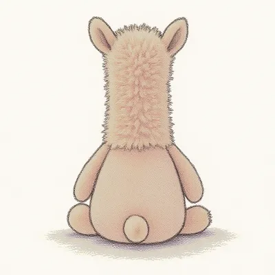 Bashful Llama (Small)