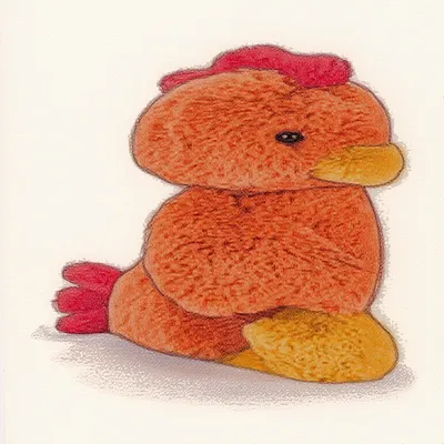Bashful Rooster (Medium)