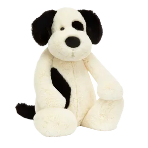Bashful Black & Cream Puppy