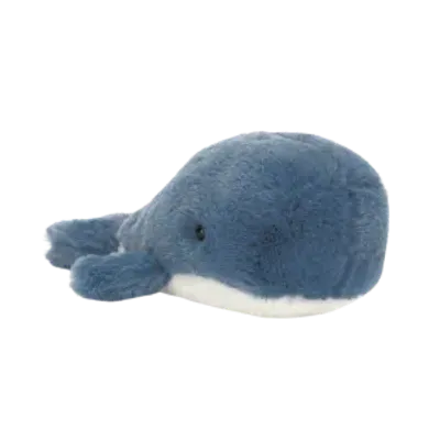 Wavelly Whale (Blue)