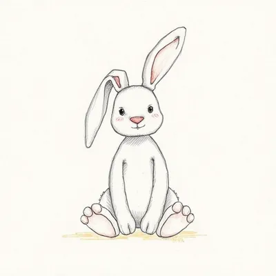 Bashful Hyacinth Bunny (Bag Charm)