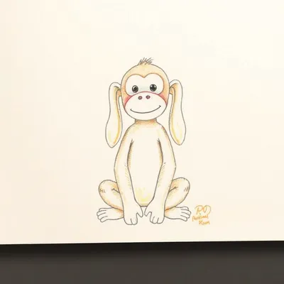 When I Am Sleepy Book and Bashful Monkey (Medium)