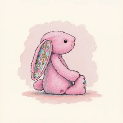 Blossom Tulip Pink Bunny (Large)
