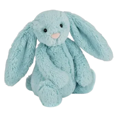 Bashful Aqua Bunny (Small)
