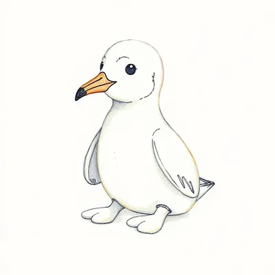 Chip Seagull (Bag Charm)