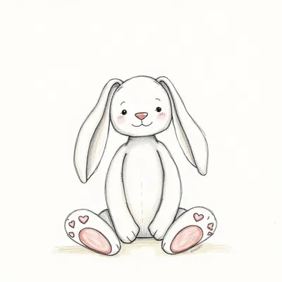Personalized Bashful Luxe Bunny Curly Big