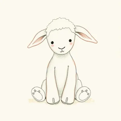 Personalised Bashful Lamb Soother
