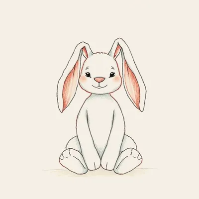 Personalized Bashful Christmas Bunny