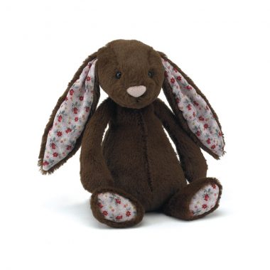 Bashful Chocolate Blossom Bunny (Small)
