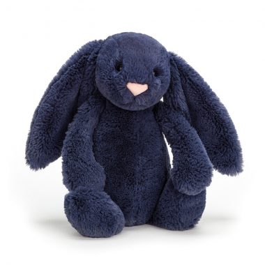 Bashful Navy Bunny (Small)