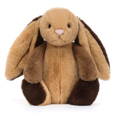 Bashful Patchwork Brown Bunny (Medium)