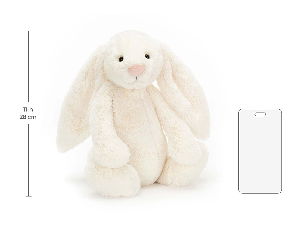 Bashful Cream Bunny (Large)
