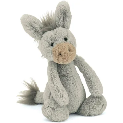 Bashful Donkey (Grey - Medium)