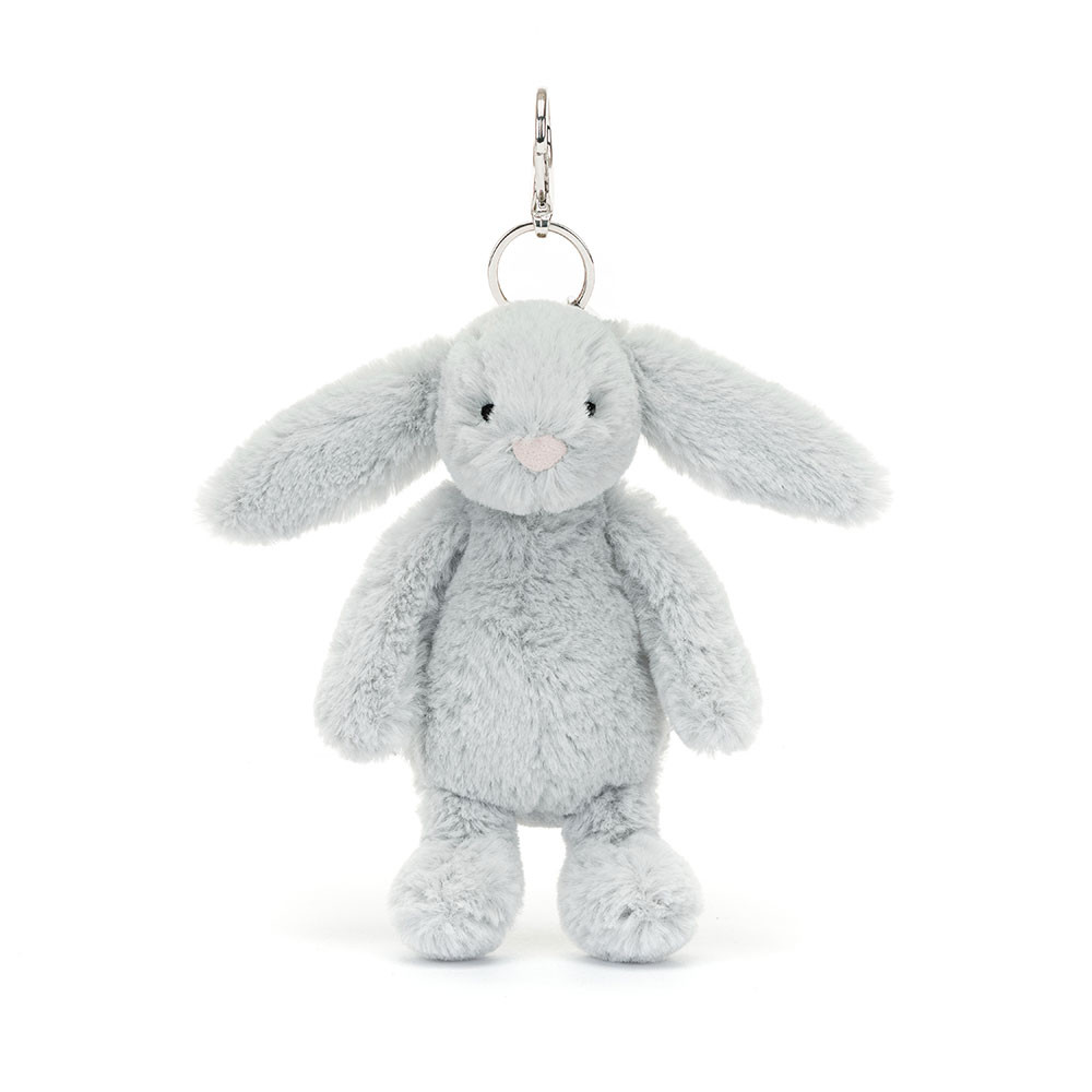Bashful Silver Bunny (Bag Charm)