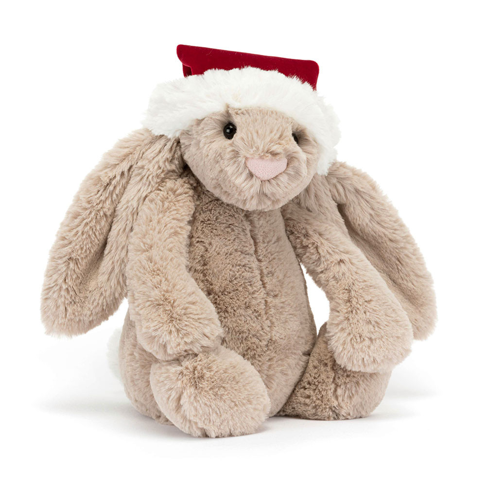 Bashful Christmas Bunny (Medium)