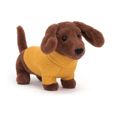 Sweater Sausage Dog Chocolate (Medium)