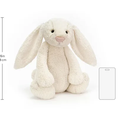 Bashful Cream Bunny (Huge)
