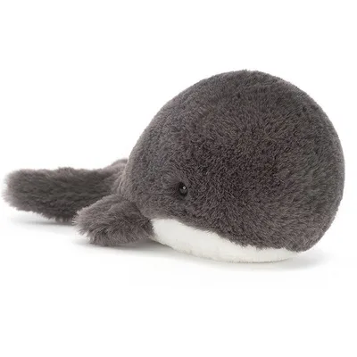 Wavelly Whale (Charcoal - Medium)