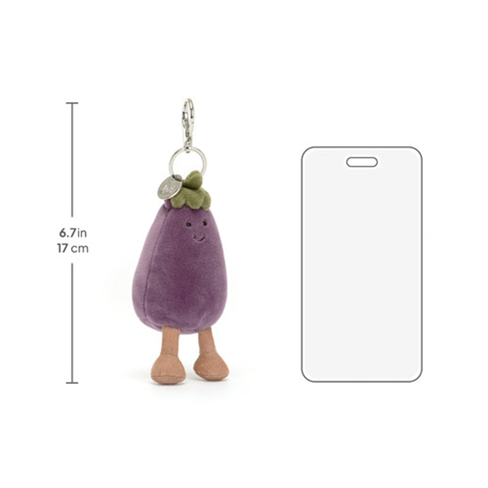Vivacious Eggplant (Bag Charm)