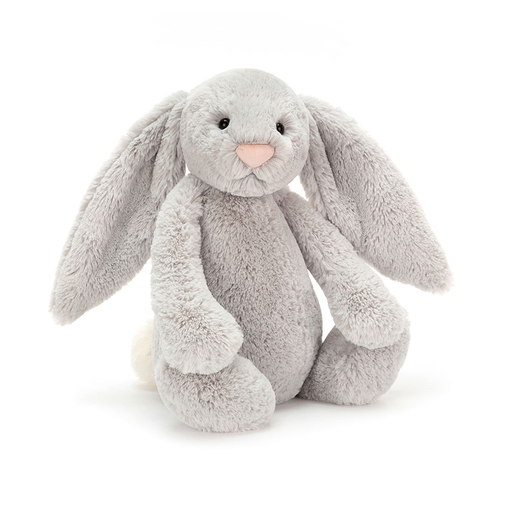 Bashful Silver Bunny (Large)