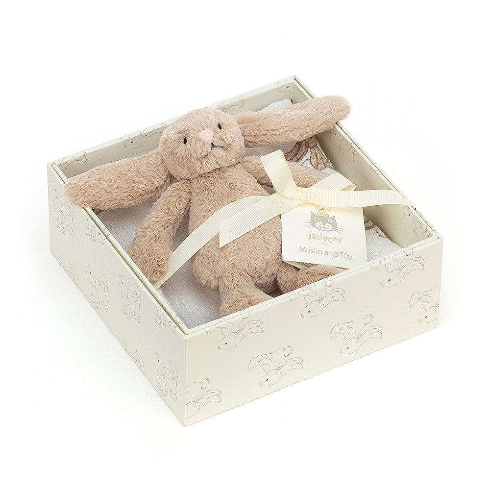 Bashful Beige Bunny Gift Set (Medium)