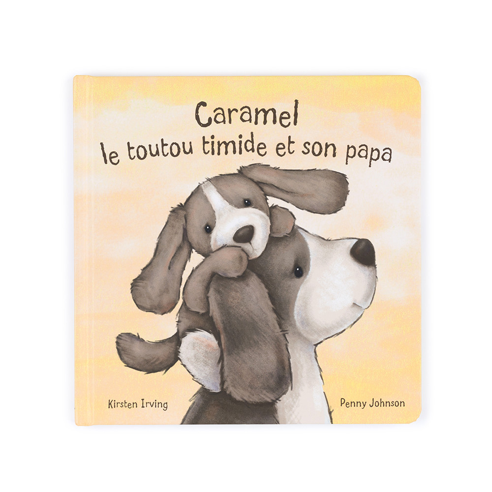 Le Toutou Timide Et Son Papa Livre (Caramel)