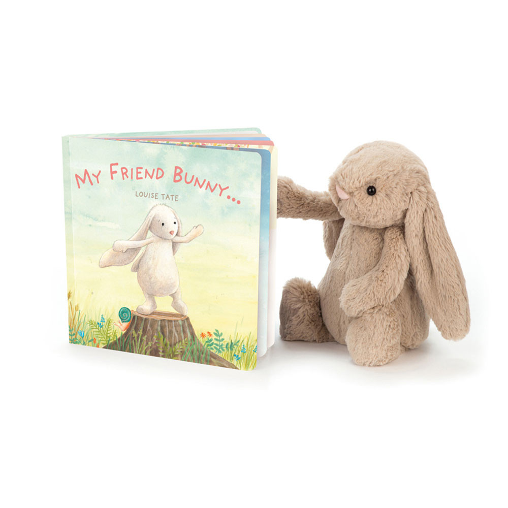 My Friend Bunny Book And Bashful Beige Bunny