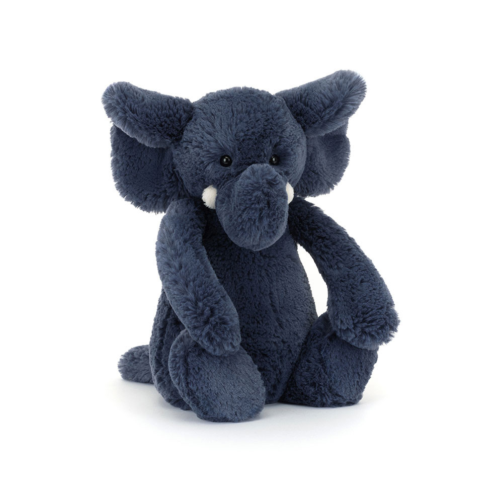 Bashful Blue Elephant (Medium)