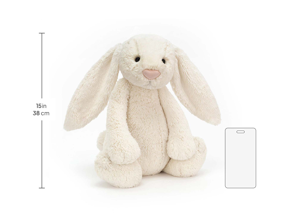 Bashful Cream Bunny (Huge)