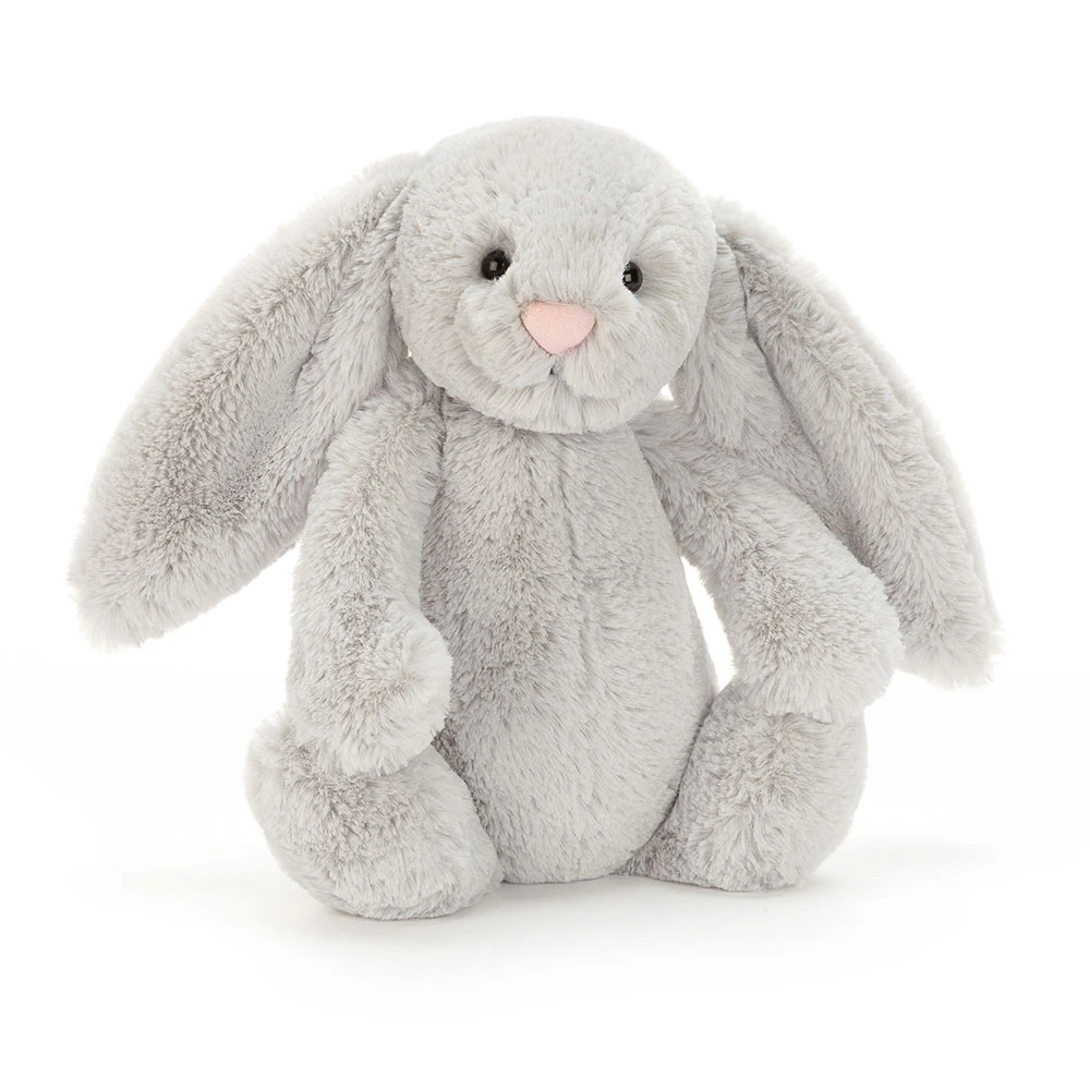 Bashful Silver Bunny (Medium)