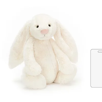 Bashful Cream Bunny (Large)