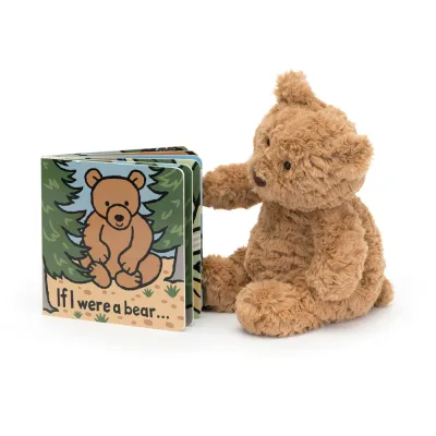 If I Were a Bear Board Book & Bartholomew Bear Medium