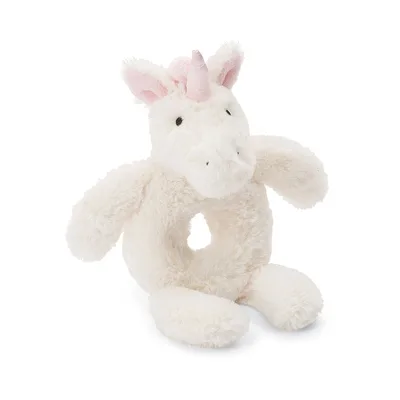 Bashful Unicorn Grabber Rattle