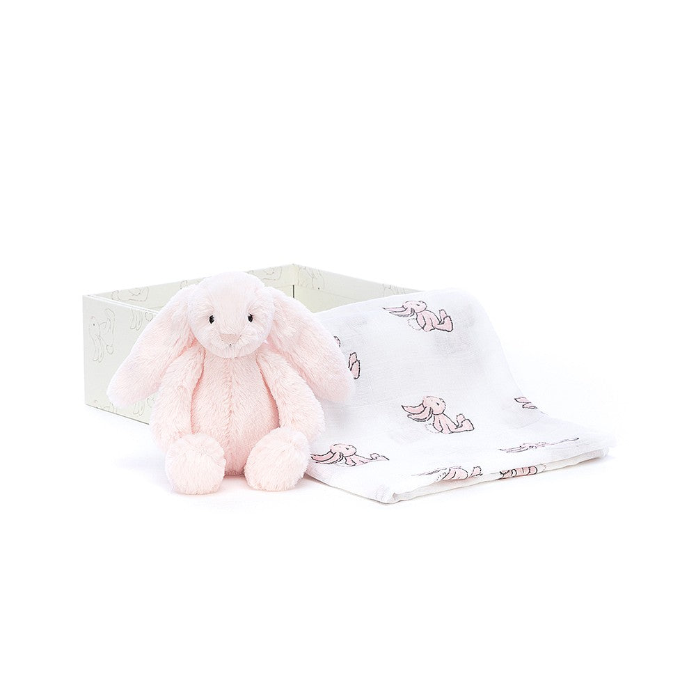 Bashful Pink Bunny Gift Set (Medium)