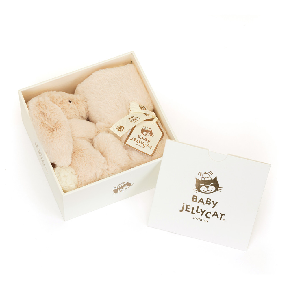 Bashful Luxe Willow Bunny Soother (Large)