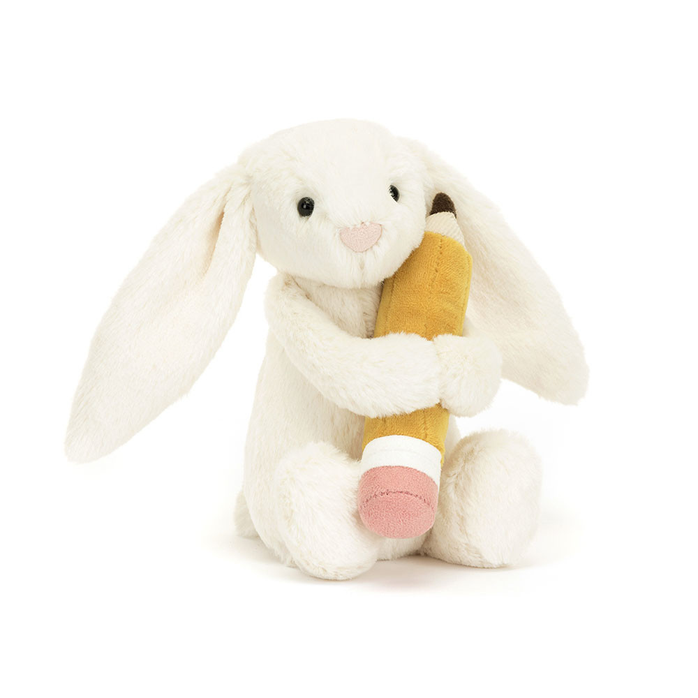 Bashful Bunny With Pencil (Small)