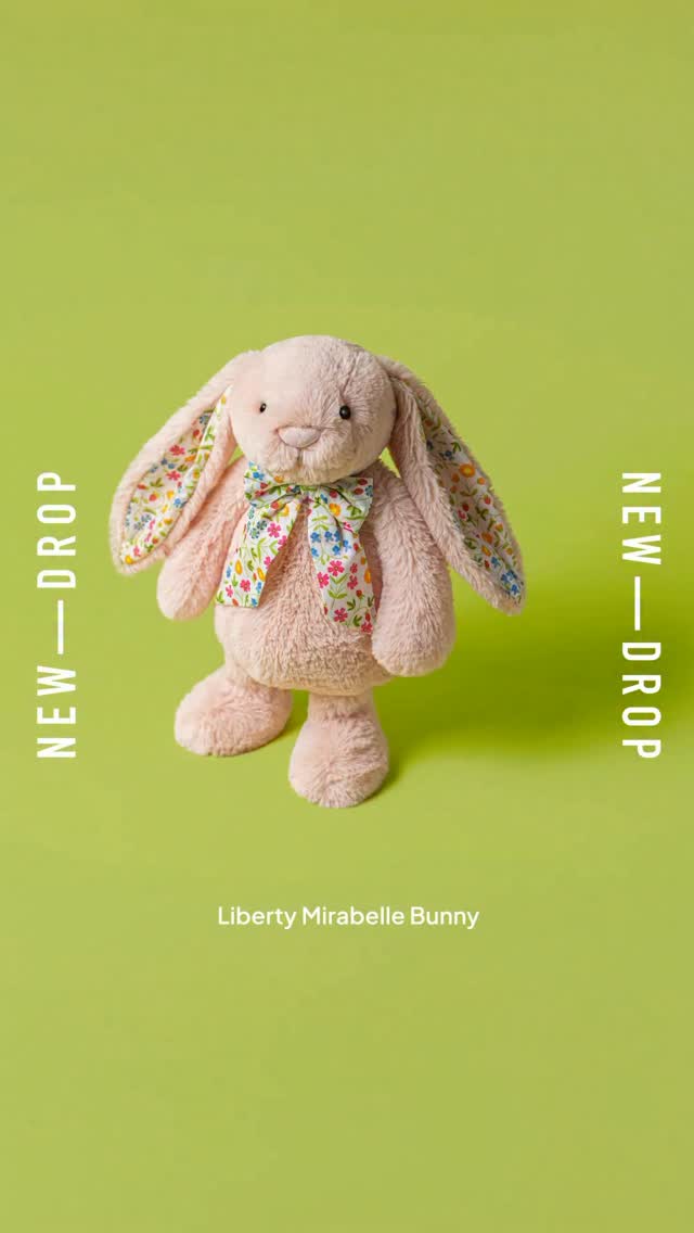 Check out these two rather dashing, and exclusive, new Liberty icons!

Mirabelle and Shepherdley are excited to meet you – and they hope you have a bounce in your step, too! 🐰💙

#jellycat #sharingjoy