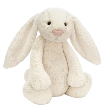 Bashful Cream Bunny (Huge)